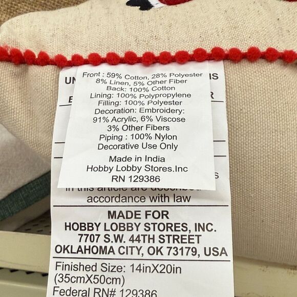 Playful Santa Pillow - Picture 5 of 5